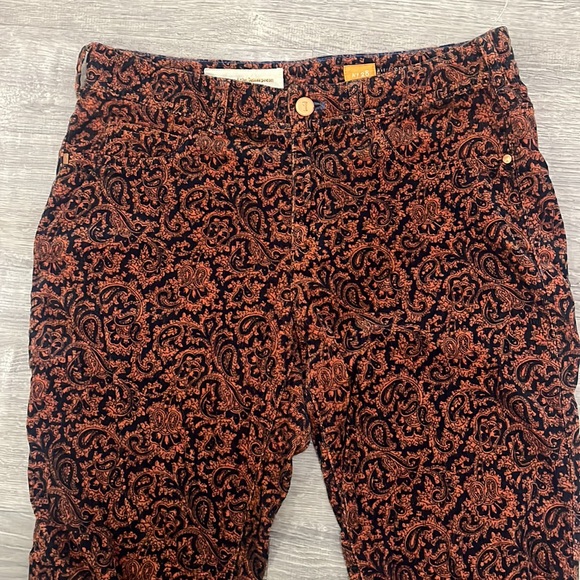 Pilcro and the Letterpress Serif Fit Mid Rise Stretch Corduroy Pants No.28 - Picture 1 of 11